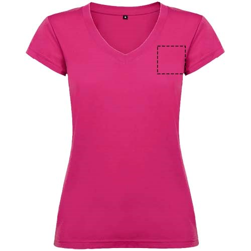 Victoria 155 g/m² T-Shirt mit V-Ausschnitt für Damen